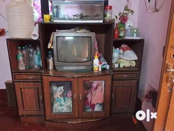 TV stand with cupboard Home Decor Garden 1758245510