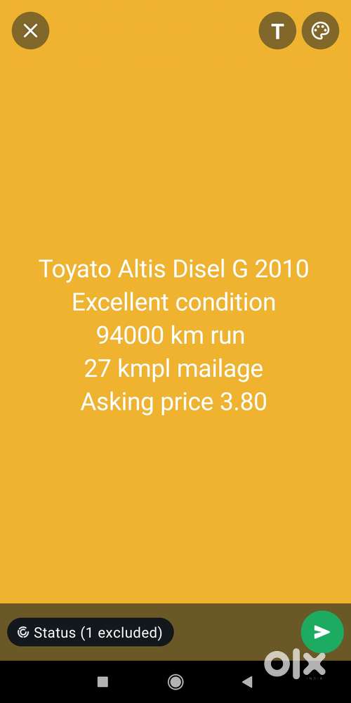 Toyota Corolla Altis [2008-2011] 1.4 D-4d G, 2010, Diesel