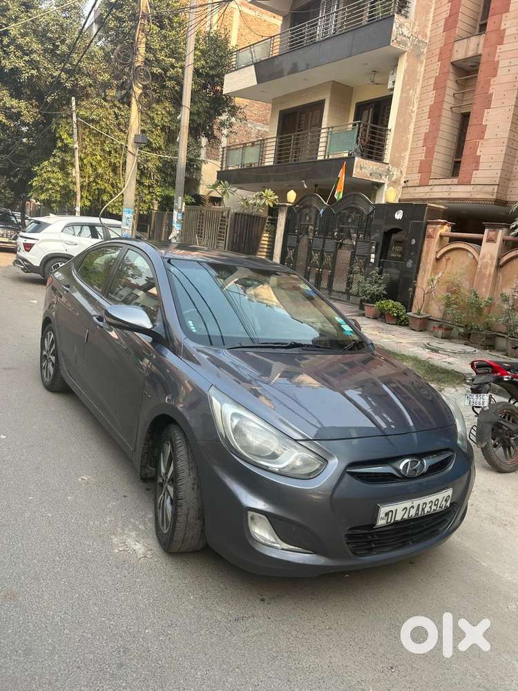 Hyundai Verna Fluidic 1.6 Vtvt Sx Opt, 2013, Cng & Hybrids