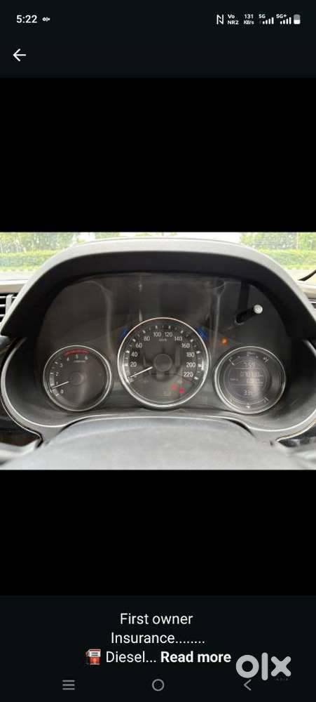 Honda City Vx Petrol Cvt, 2018, Diesel