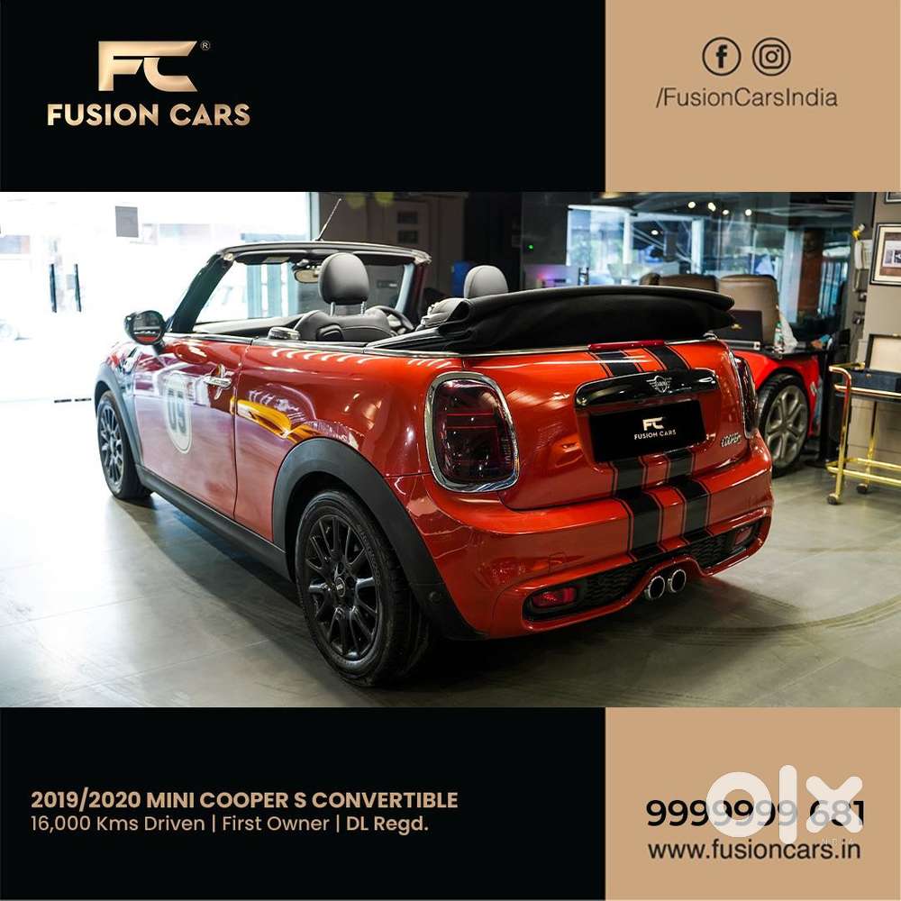 Mini Cooper Convertible S, 2020, Petrol