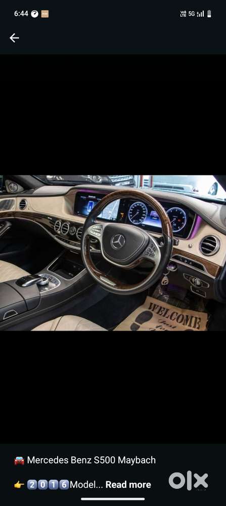Mercedes-benz S-class S 500, 2016, Petrol