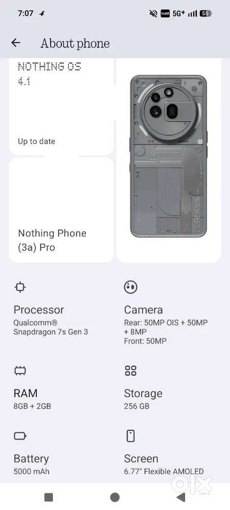 Nothing Phone 3a pro   8,256