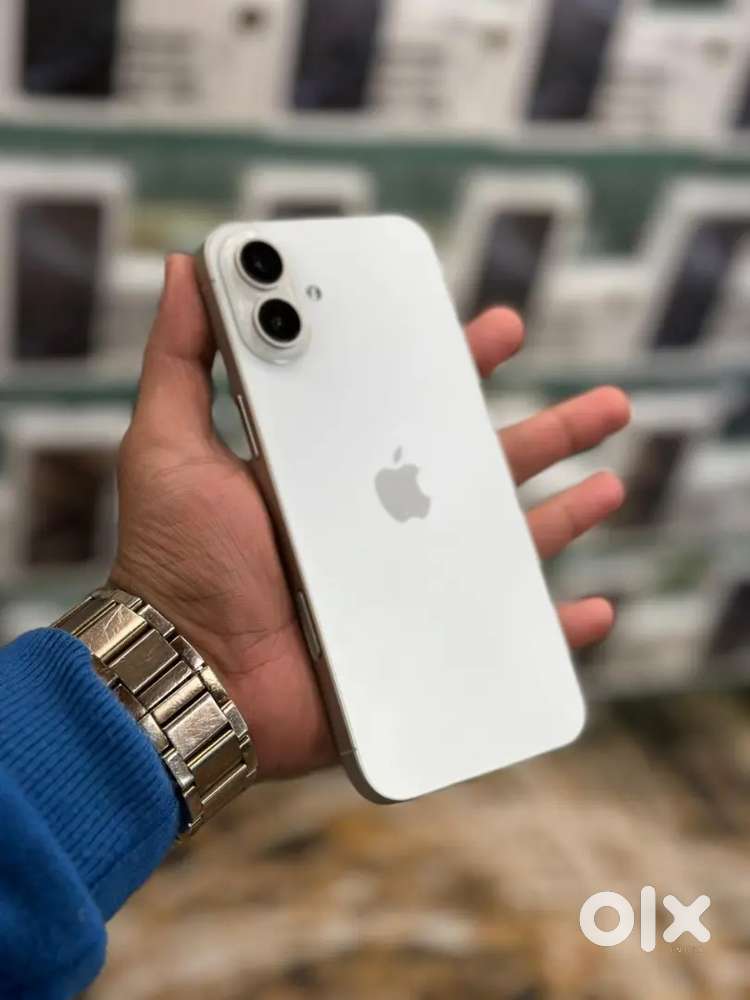 Iphone 16 PLUS white colour USA pice my store visit now & buy call