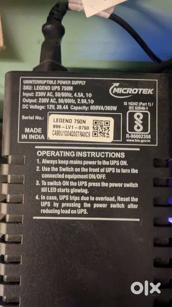 Microtek UPS Legend 750M