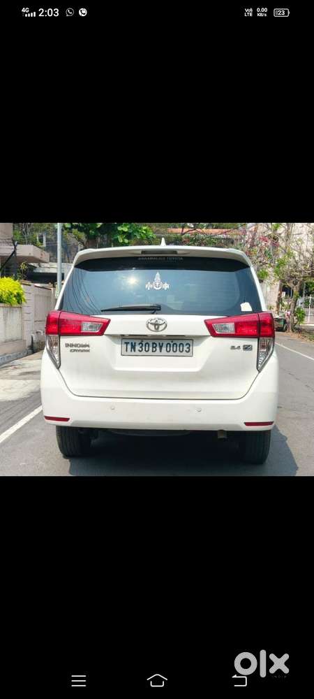 Toyota Innova Crysta 2.8 Z, 2017, Diesel