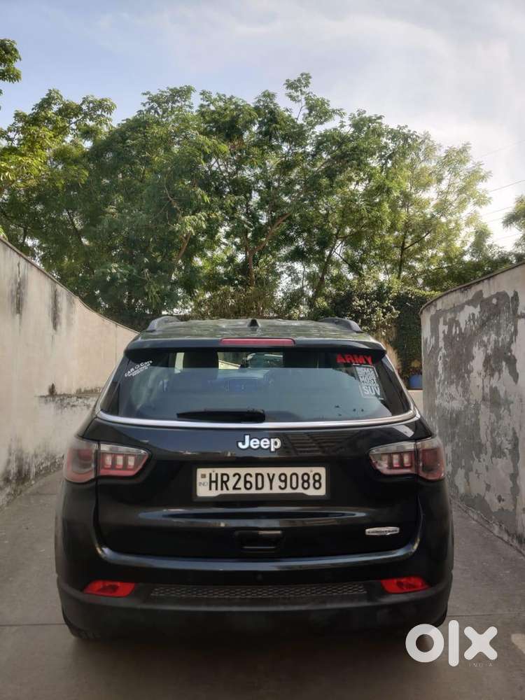 Jeep Compass 2019 Automatic Variant  Petrol Black Color