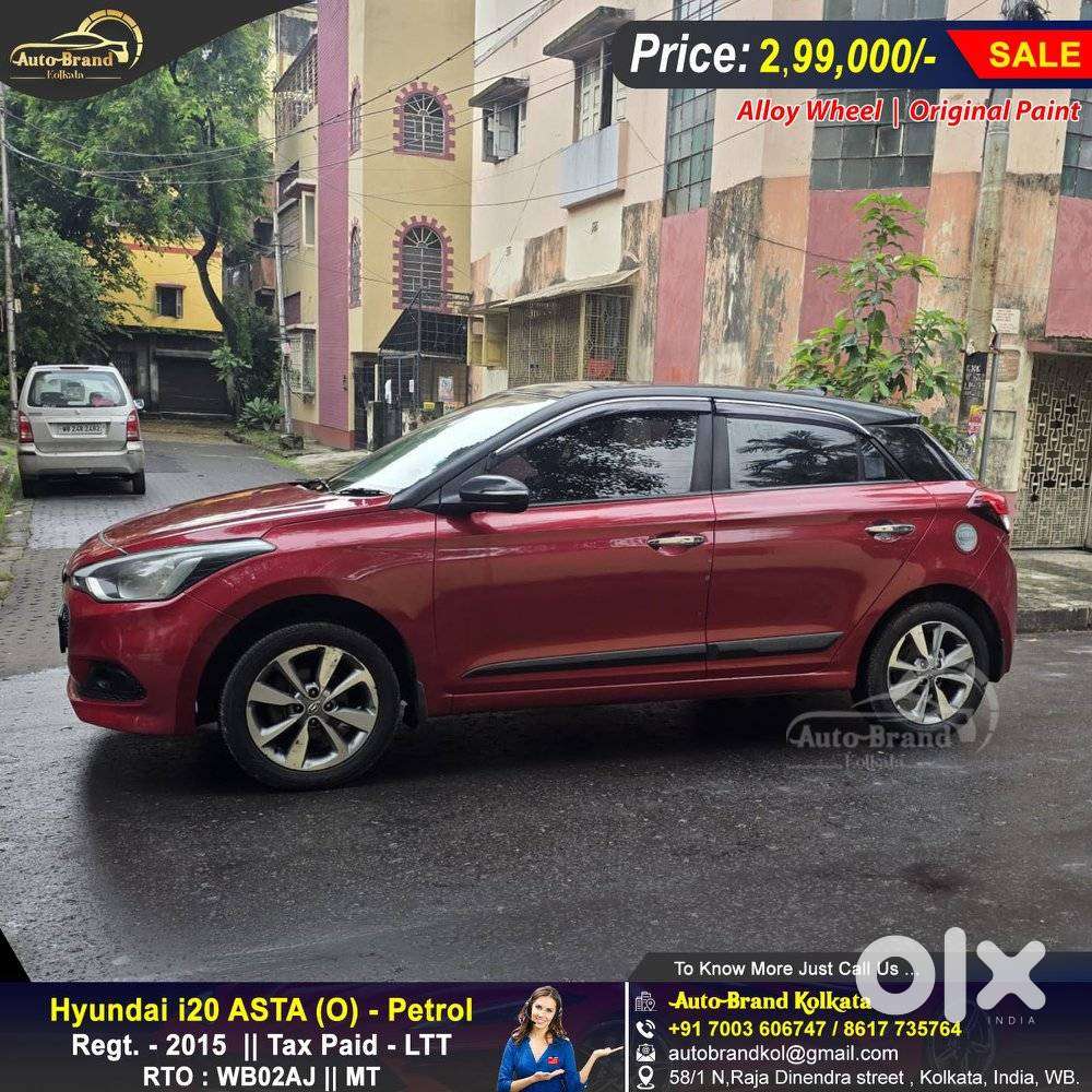 Hyundai Elite I20 Asta 1.2 (o), 2015, Petrol