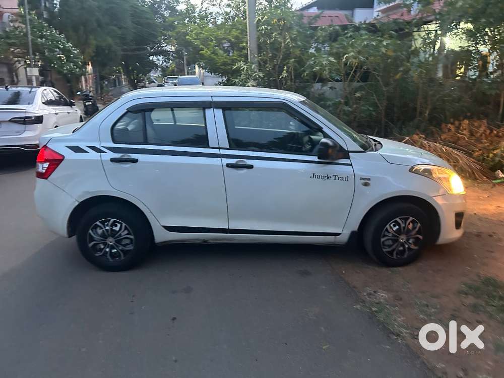 Pearl White Dzire Diesel Car For Sale