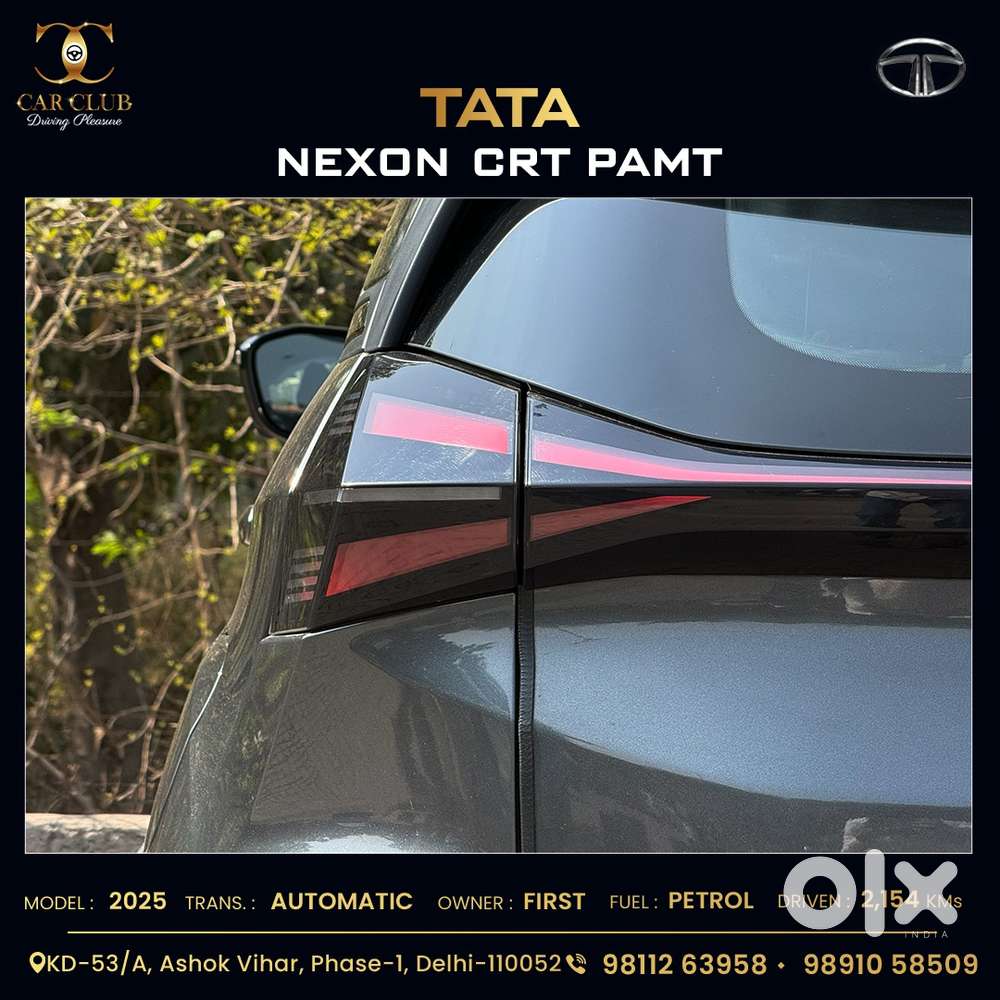 Tata Nexon Creative 1.2 Revotron Petrol 6 Amt, 2025, Petrol