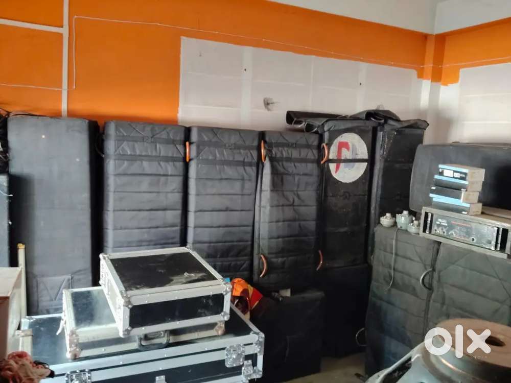 Professional DJ & Live Program Sound System Setup