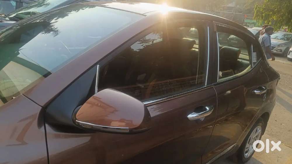 Hyundai Aura S Cng 2021  Company Cng  Full Service History  Single