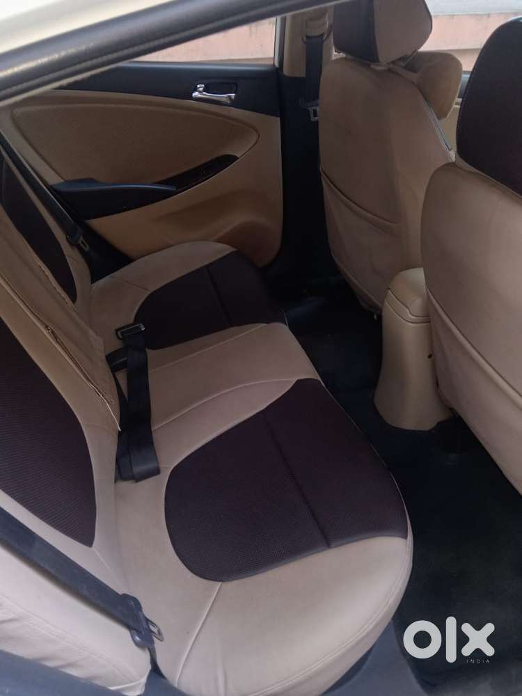 Hyundai Fluidic Verna 2012 Model White Less Used