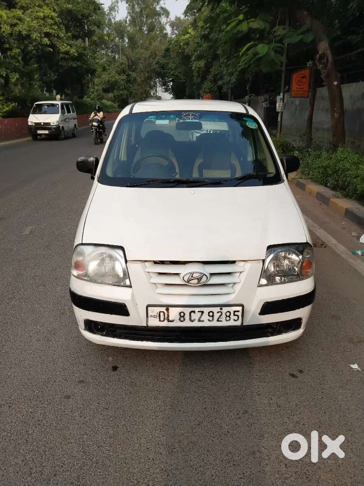 Hyundai Santro Xing Gl Plus White Colour Car In Good Condition