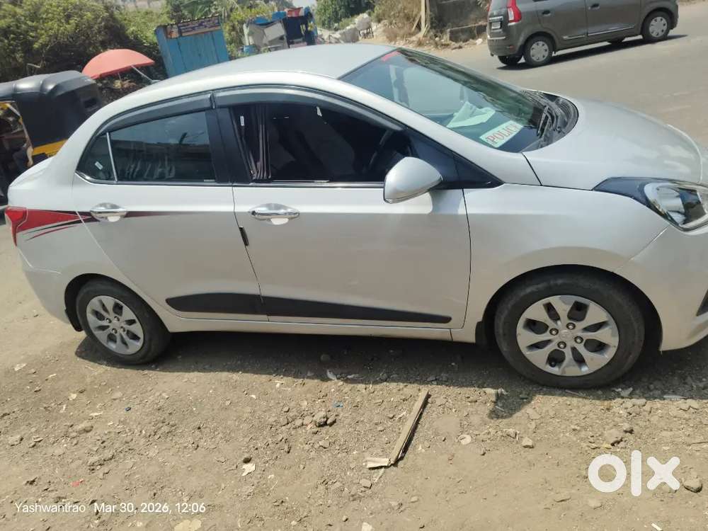 Hyundai Xcent 2017 Cng & Petrol 140 Km Driven Good Condition