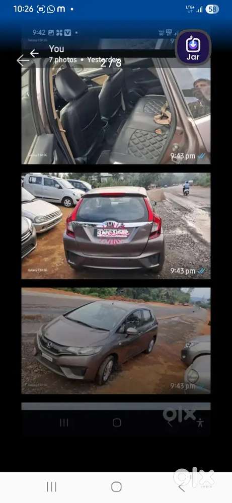 Honda Jazz 2017 Good Condition Well Meantan