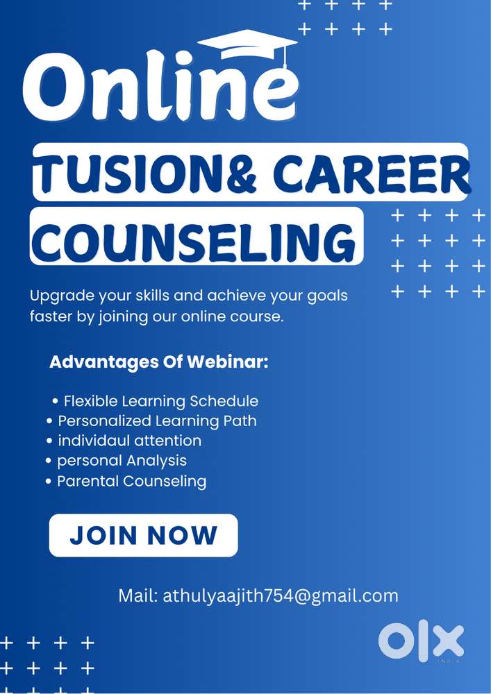 ONLINE TUSION &CAREER COUNSELING mode of Teaching Malayalam & English
