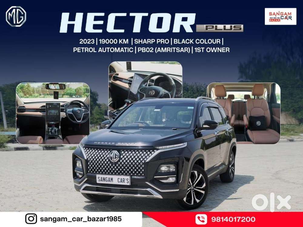 Mg Hector Plus Sharp Pro 1.5 Turbo Petrol 7 Str, 2023, Petrol