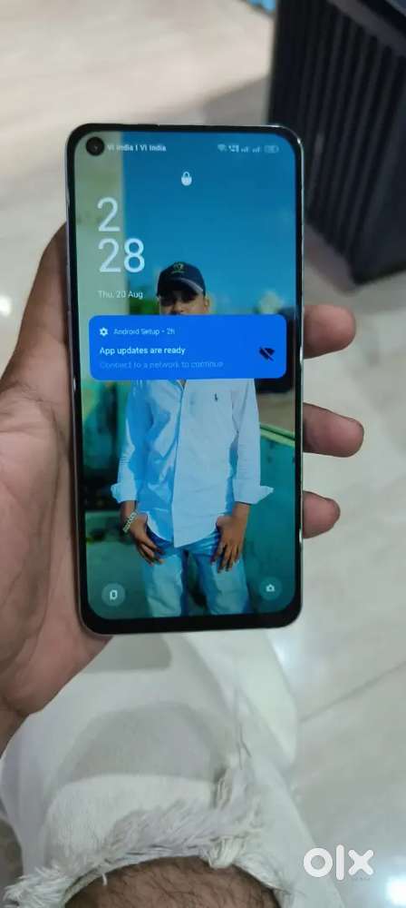 Oppo reno 6 5g display change back crack h bs ram 8.128 price 7000