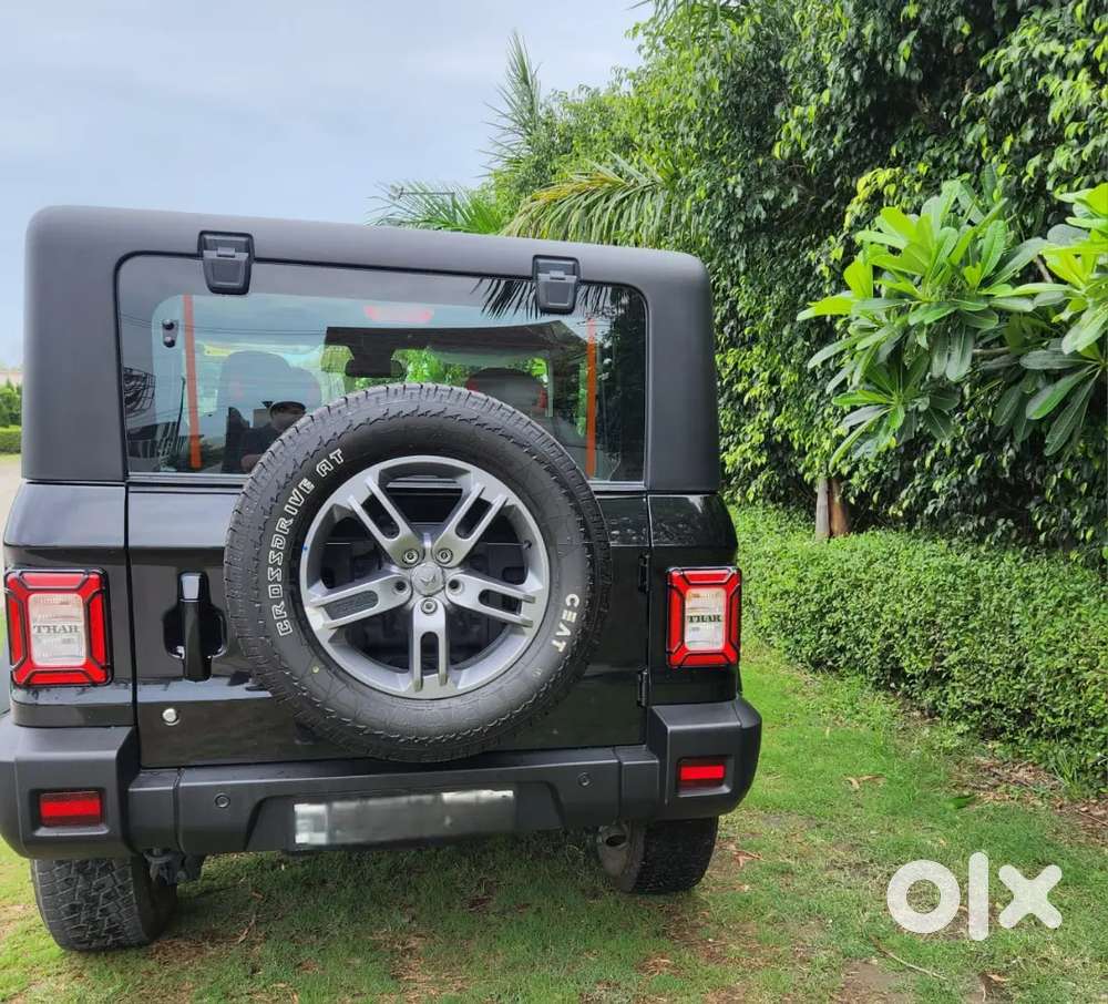 Mahindra Thar 2025 Next To Showroom