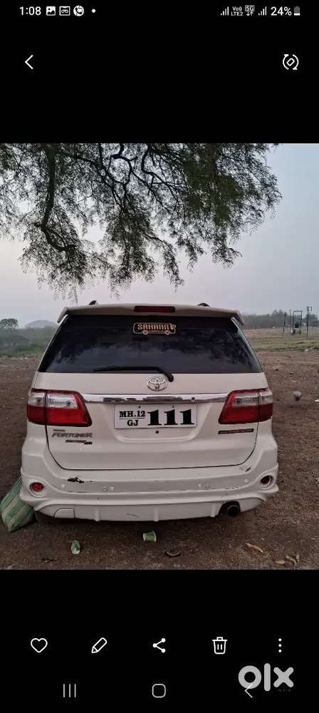 Toyota Fortuner Diesel Manual 2011 Model