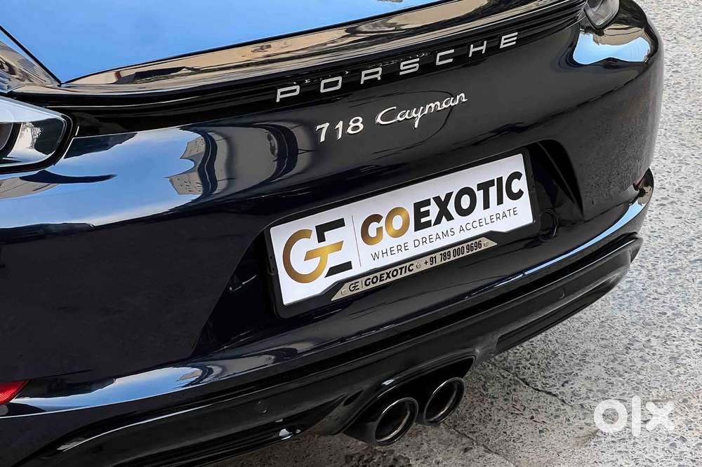 Porsche Cayman, 2017, Petrol