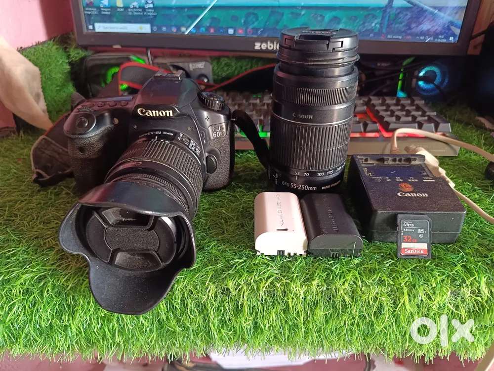 Canon 60D 18-55 & 55-250