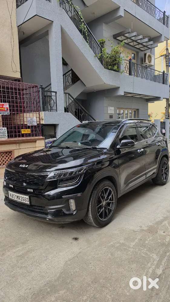 Kia Seltos Htx Plus Black Colour Manual For Sale