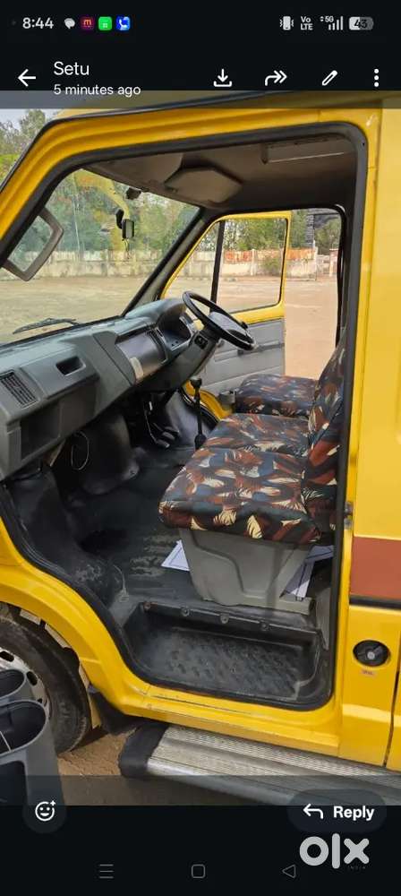 Tata Winger Yellow Colour