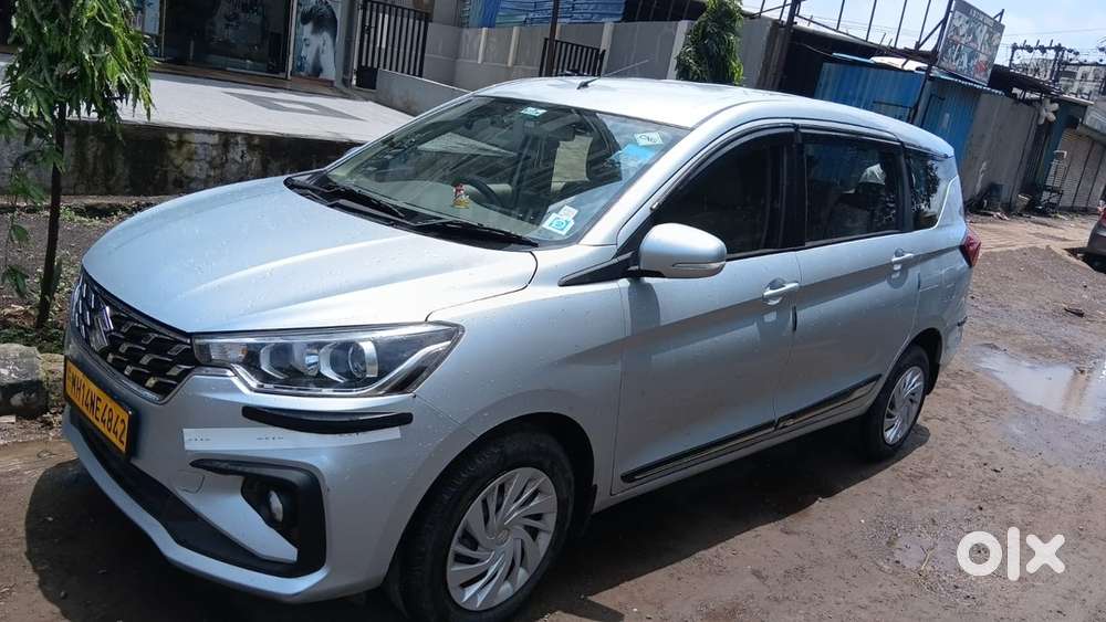 Maruti Ertiga Vxi Cng June 2026 Silver New 2 Months Old Only