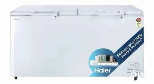 Haier 450 ltr deep freezer