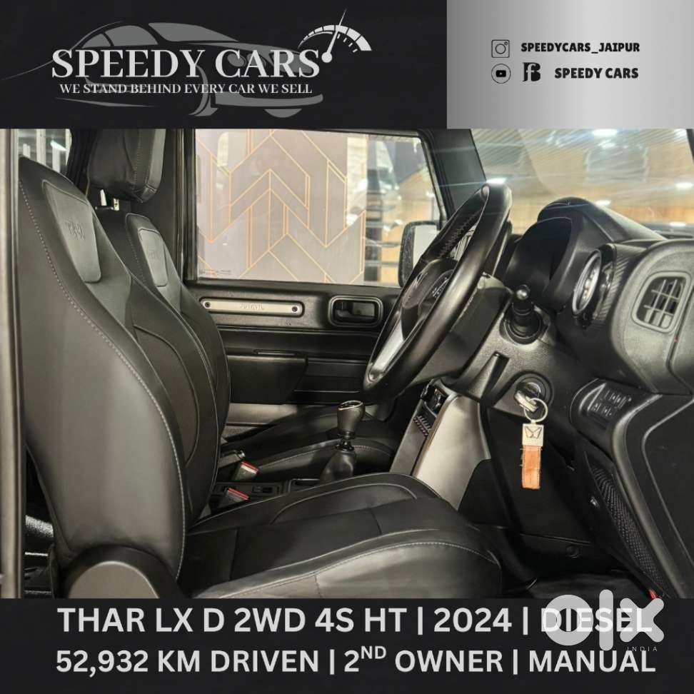 Mahindra Thar Lx Hard Top Diesel Mt Rwd, 2024, Diesel
