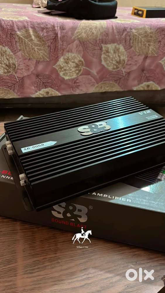 S&B 4-channel amplifier