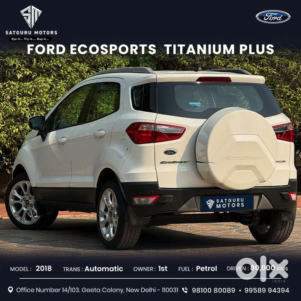 Ford Ecosport [2017-2021] 1.5 Titanium Ti Vct At, 2018, Petrol