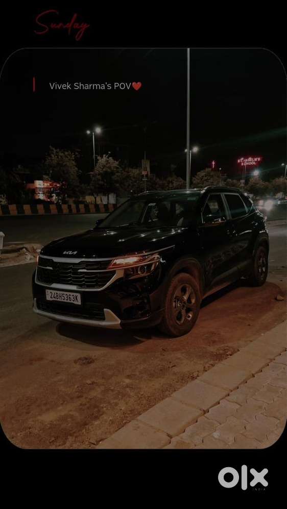 Kia Seltos Petrol Ivt  – Oct 2024 Model  Bh Registration