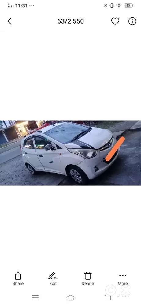 Hyundai Eon 2012 Petrol 65000 Km Driven