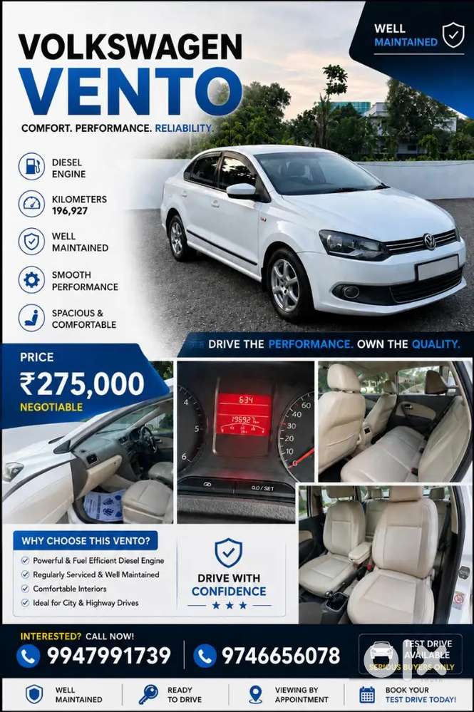 Volkswagen Vento 2012 Diesel