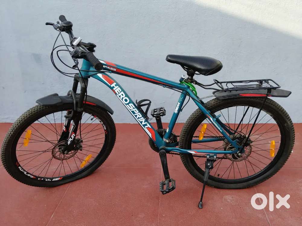Hero Sprint Compass MTB 21 Speed Shimano Gears Dual Disc Brakes