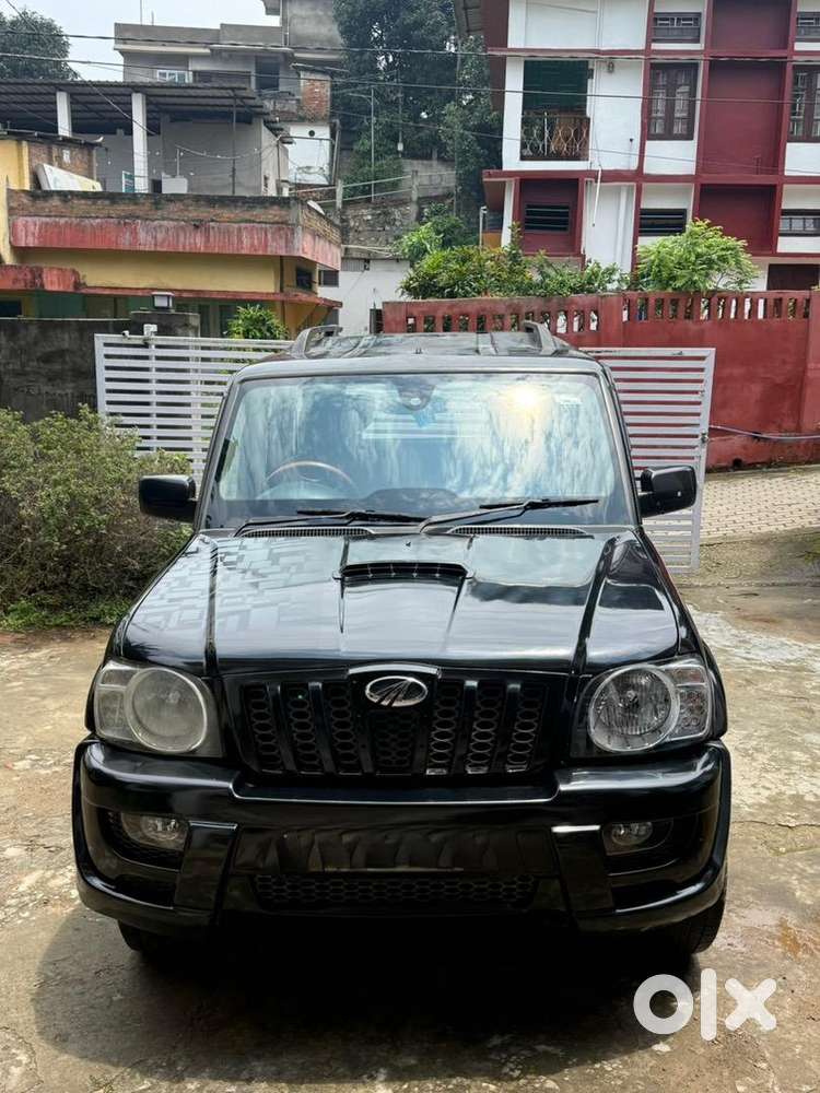 Mahindra Scorpio Black 2013 Fancy Number Diesel Well Maintained