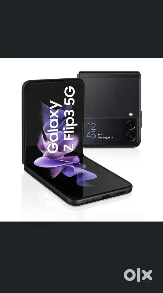 Samsung z flip3 one year old having both bill and box
