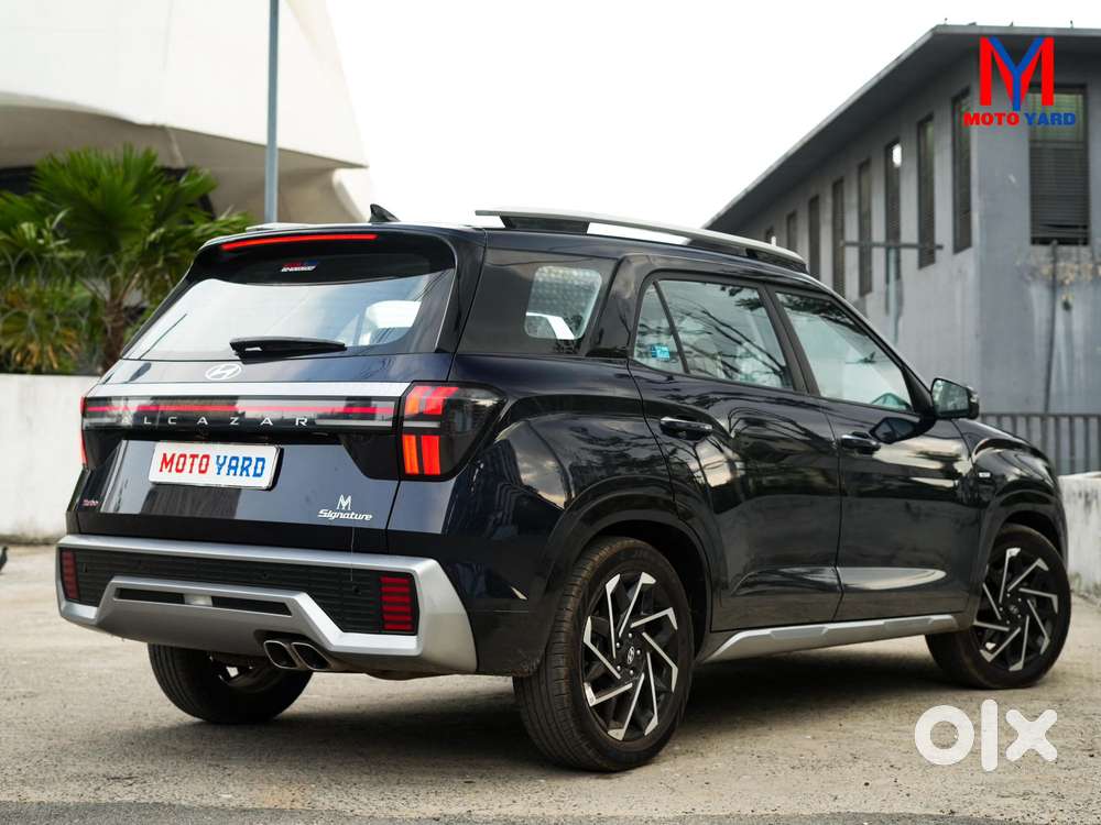 Hyundai Alcazar Signature 1.5 Petrol Dct 7str Knight, 2024, Petrol