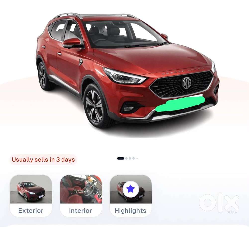 Mg Astor Savvy Cvt 2022 Petrol Car -6567 Km Driven-dash Cam - Ppf