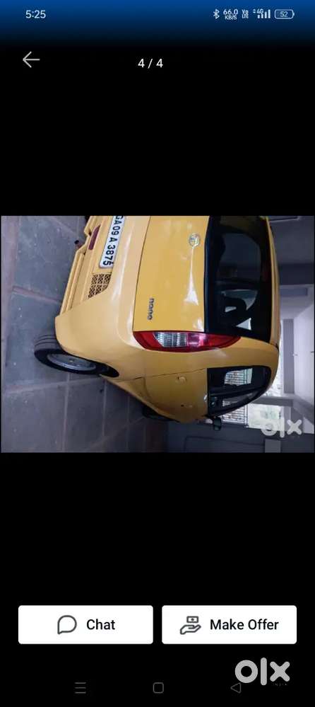 Tata Nano Automatic Petrol 2010 Variant Xma