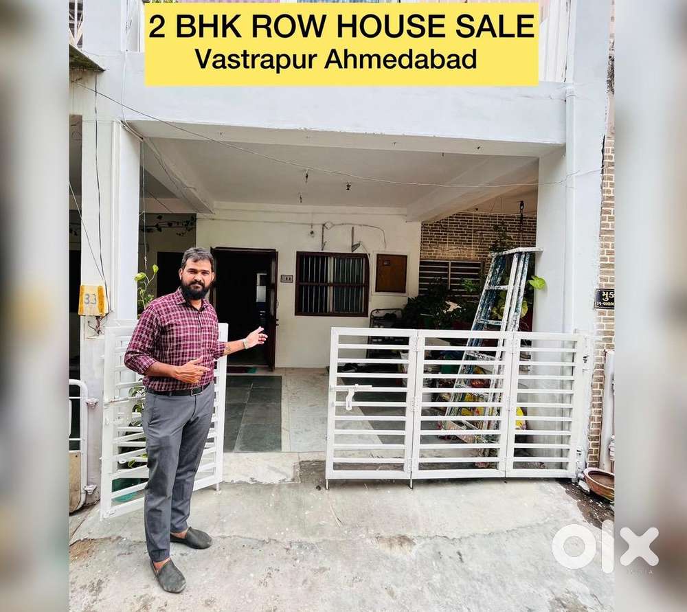 2 BHK ROW HOUSE FOR SALE PRIME LOCATION SANDESH PRESS ROAD VASTRAPUR