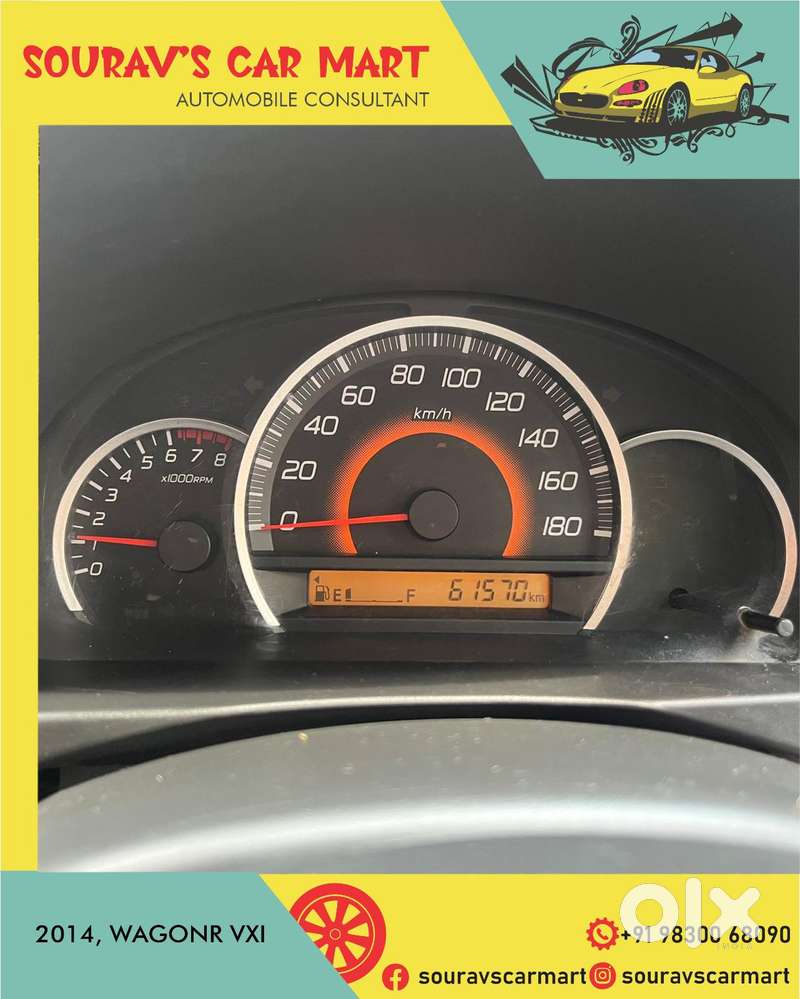 Maruti Suzuki Wagon R 1.0 Vxi, 2014, Petrol
