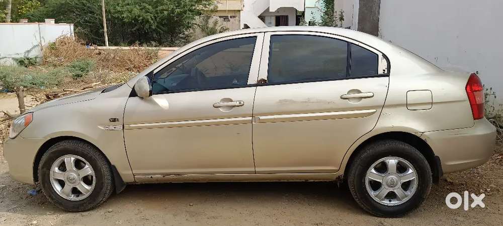 Hyundai Verna Diesel Manual 2008, Fc Laps, Good Condition Tyres 60perc