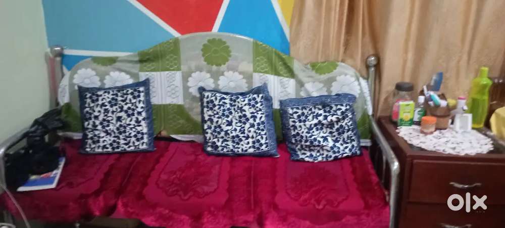 3 Seater Steel Sofa