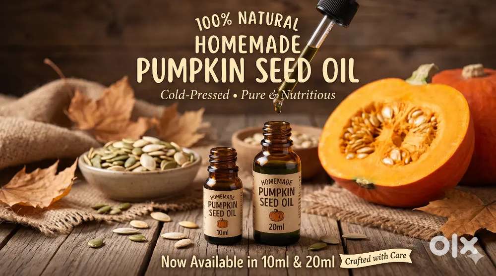 Home made -  Pumkin seeds oil,coconut oil,walnuts oil ,flaxseeds oil