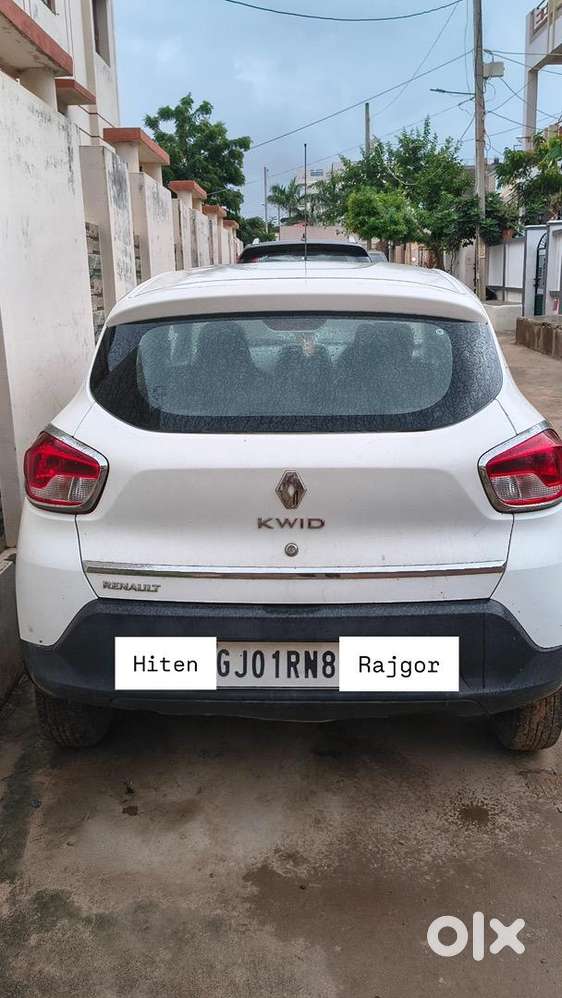 Renault Kwid Car 2016 White Petrol/cng
