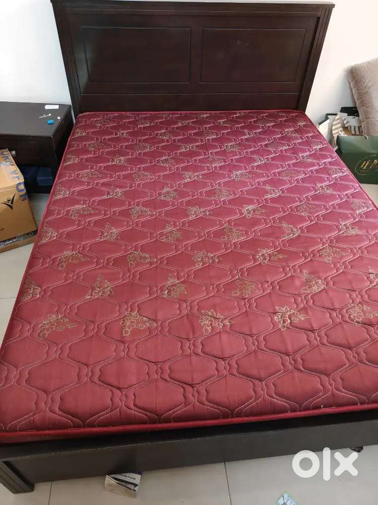 Queen size bed and kids bed - moving out sale - Beds & Wardrobes 